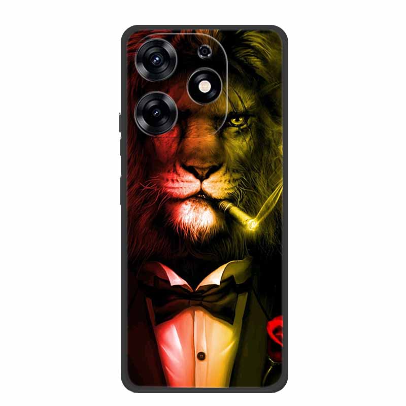 For Tecno Spark 20 Pro Case Spark20 Pro Coque Black Silicone Soft Back Cover For Tecno Spark 10 Pro Ki7 Phone Case Spark10 Pro