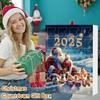 2025 Christmas Advent Calendar Chicken Ornaments 24 Days Countdown Calendar Christmas Tree Decoration 2D Acrylic Collectible Cartoon Chicken Set