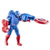Hasbro Marvel Avengers Epic Hero Series Battle Gear Captain America Action for ages 4 and Superhero Toy Authentic Figure, 4-inch (10 cm) size, up,