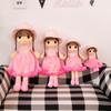 Plush Fairy Anna Doll Large Soft Crystal Pink Stuffed Toy Gift For Girls