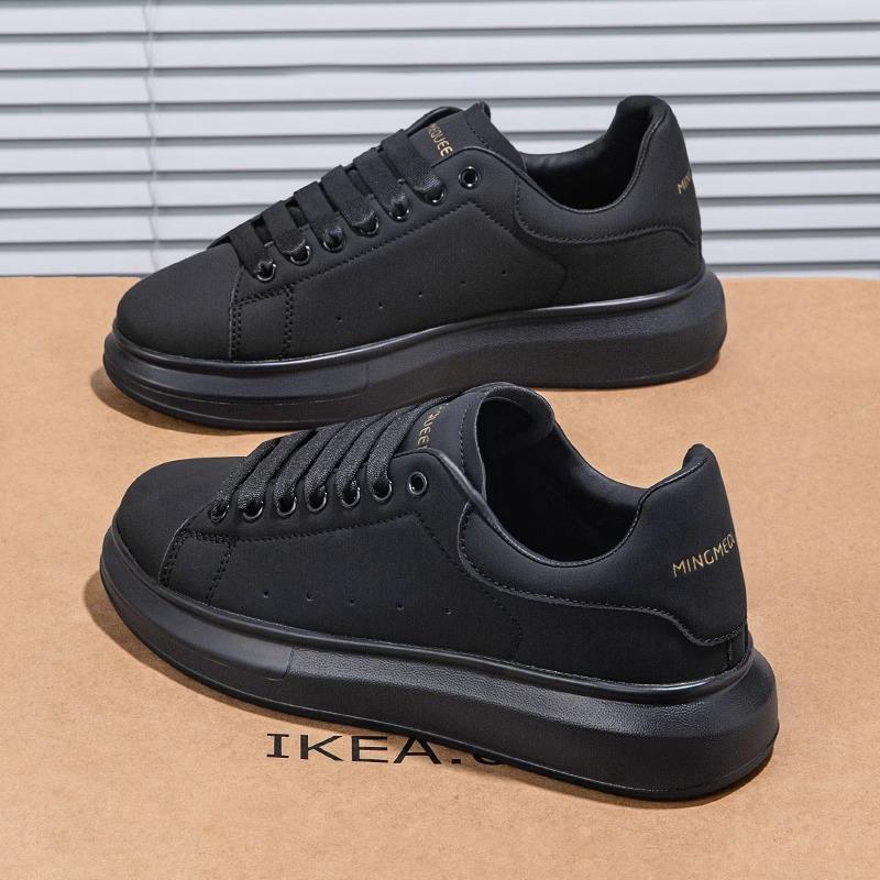 McQueen Little White Shoes Women's 2025 Spring New Platform Sports Dad Shoes Ins Casual Versatile Couple Men's and Women's Shoes