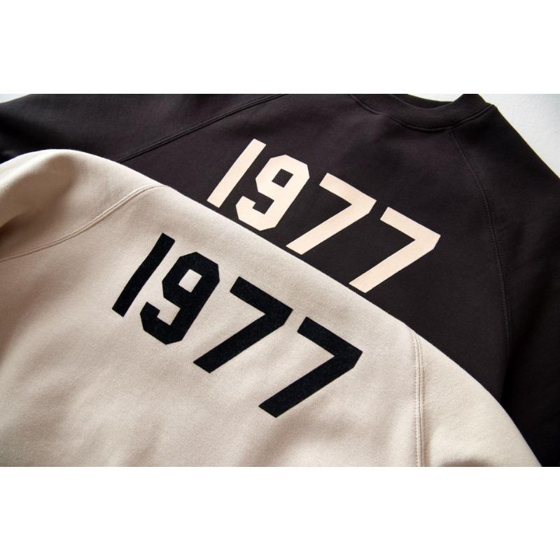 Thin Pile Digital Flock Crew-neck Hoodie