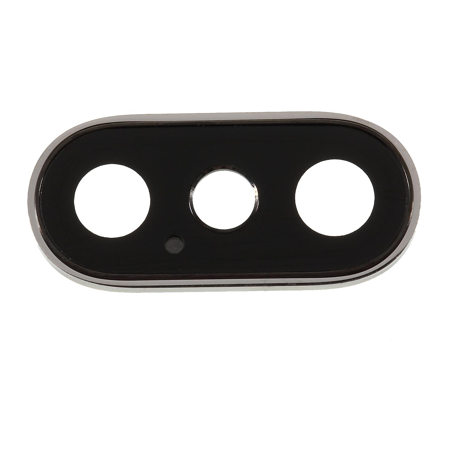

OEM Back Camera Lens Ring Cover with Glass Lens for iPhone XS 5.8 inch/XS Max 6.5 inch Grey