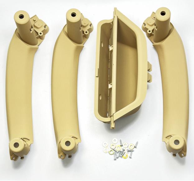 51419209213 Beige Inner Door Handle Armrest Set for BMW F25 X3 (4 Pieces)