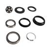Bike Front Fork Bowl Set Bikes Headset Bearing Accessory for 44?50.6mm Tapered Frame for 1.25in Tapered Fork