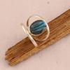 925 Silver Ring, Labradorite Oval Gemstone Handmade Designer Ring, Statement Ring, Gift For Her, Bezel Ring, Anniversary Ring