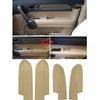 For Honda CRV 2007 2008 2009 2010 2011 Microfiber Leather Door Handle Panels Armrest Covers Protective Trim car interior
