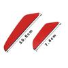 TVE4  4pcs for Mercedes Benz C180 C200 C260 Car Door Anti-collision Protector Bar Stickers Side Edge Rear View Mirror Protection Strip