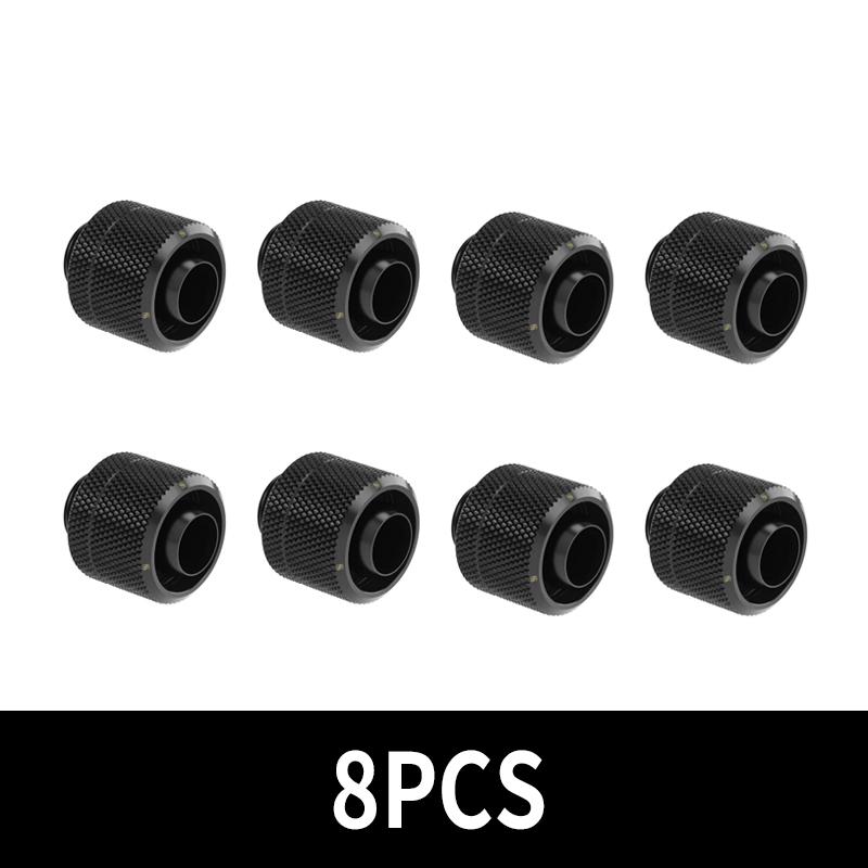 Barrow 10X13mm 10X16mm Hose Pipe Fitting, Hand Tighten Quick-Connected Watercooling Connector For PVC Silicone PE Soft Pipe For 10x13mm