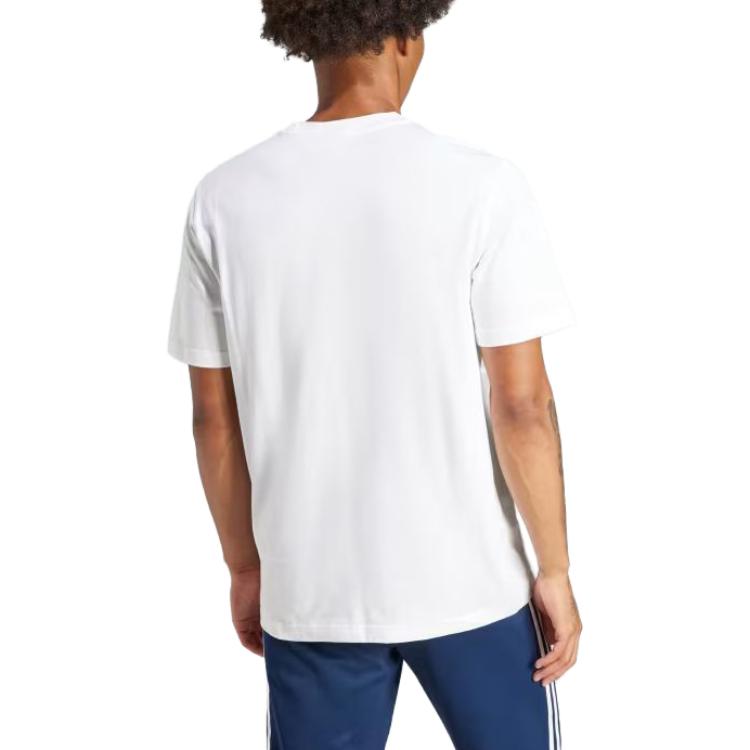 adidas Adicolor Trefoil Tee White Men Streetwear IV5353