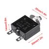 Thermal Circuit Breaker, Circuit Breaker 5A 8A 10A 15A 18A 20A 30A Optional Reset Thermal Switch, 125-250V AC 50V DC Over Current Overload Protector