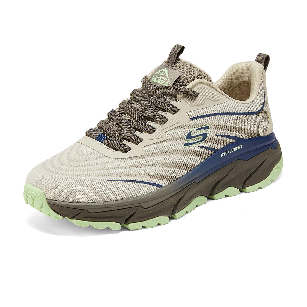 Skechers DLUX Journey Lightweight Comfortable Durable Low-Top Outdoor Functional Shoes Men shoes Light-Blue 237416-NTBL