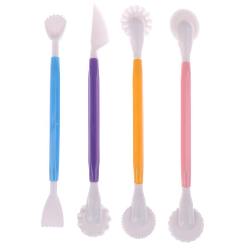 

4 шт. инструменты для украшения торта из помадки, резак, форма для выпечки, торта 4pcs