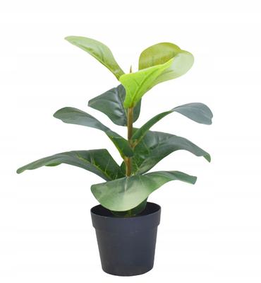 Künstliche Blume Pflanze im Topf für Zuhause Büro Realistisch 35cm Ficuss