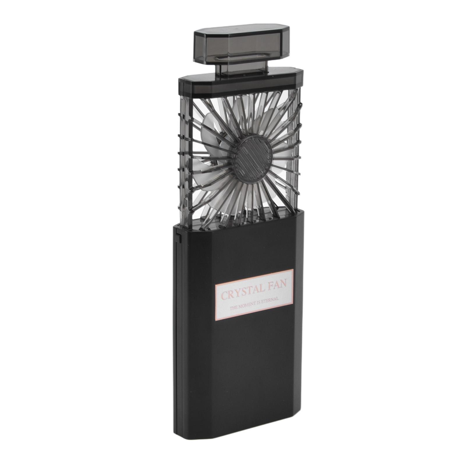 Handheld Fan 3 Speed Ladies Small Fan USB 1200mAh Battery Rechargeable Handheld Portable Pull Out Design   Fan