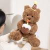 Endearing And Soft Cuddly Brown Teddy Bear Toy Perfect For Girls And Birthday Gifts