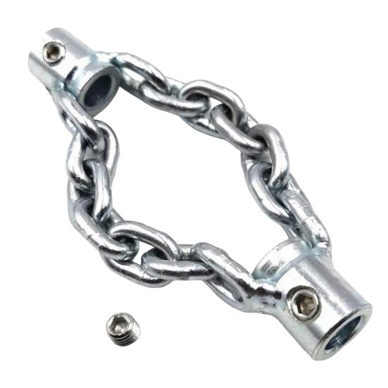 Flex-Shaft Sewer Descaling Chain Push-Type Rotary Cable Sewer Dredge Spring Drain Clog Remover PVC Pipe Maintenance Tool