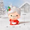 Christmas Decoration Santa Claus Snowman Figurine Fairy Christmas Miniatures Figurines Christmas Gifts DIY Home Decoration