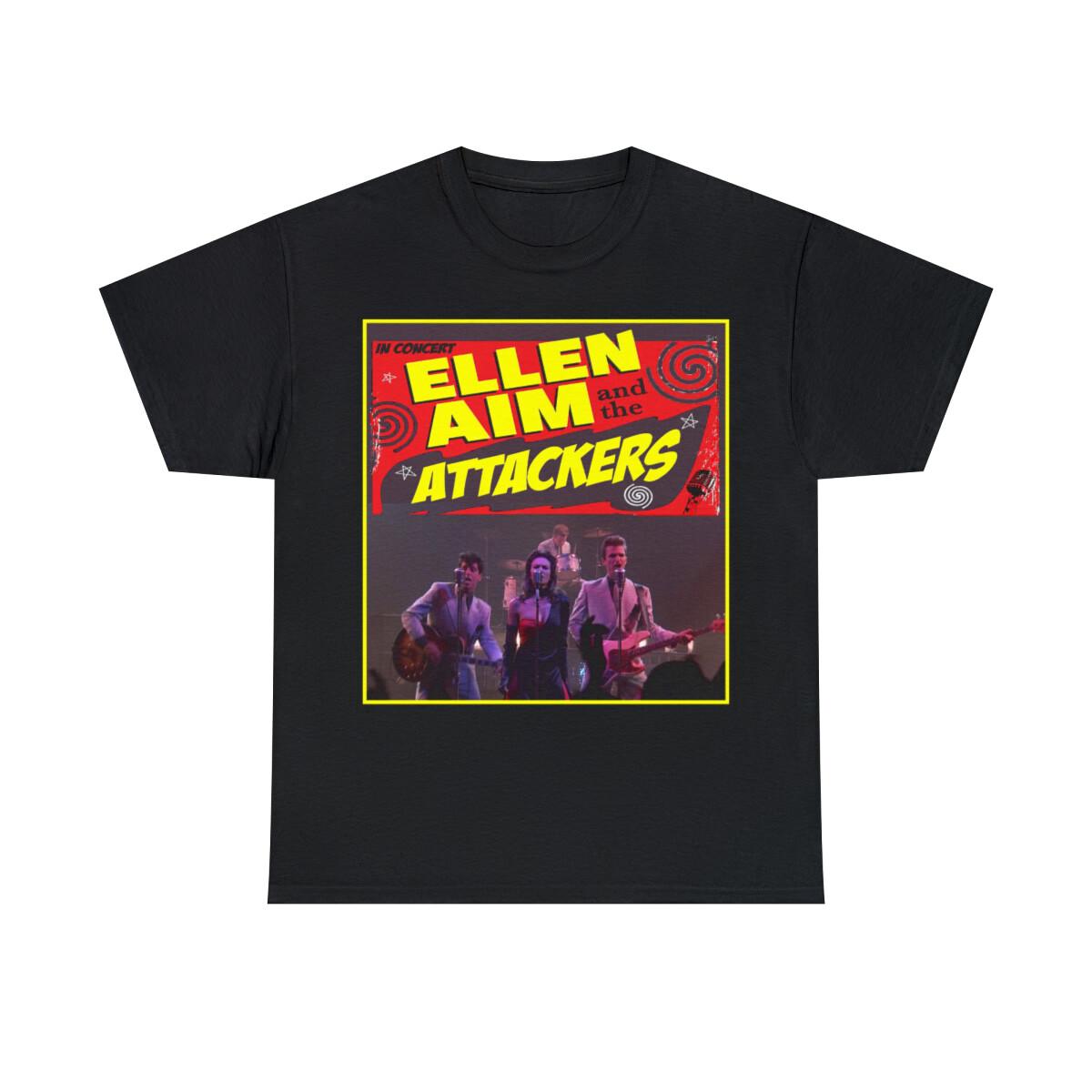 Ellen Aim and the Attackers from Streets of Fire Unisex Heavy Cotton Tee XL