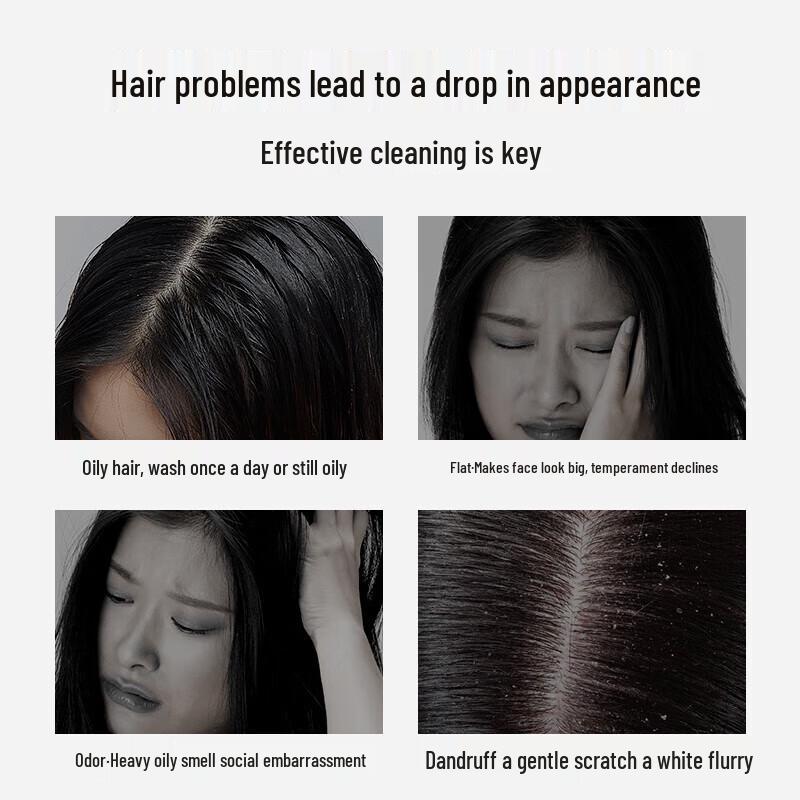 Hefengyu Black Spruce Oil Control Volumizing Shampoo
