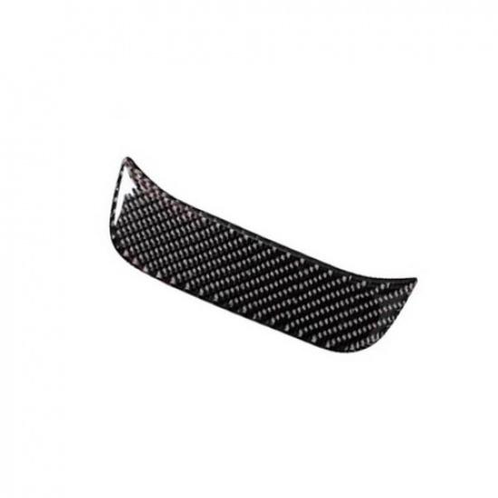For Benz E-Class 16-21 Carbon Fiber Vinyl Rear Air Outlet Vent Lower Frame Trim