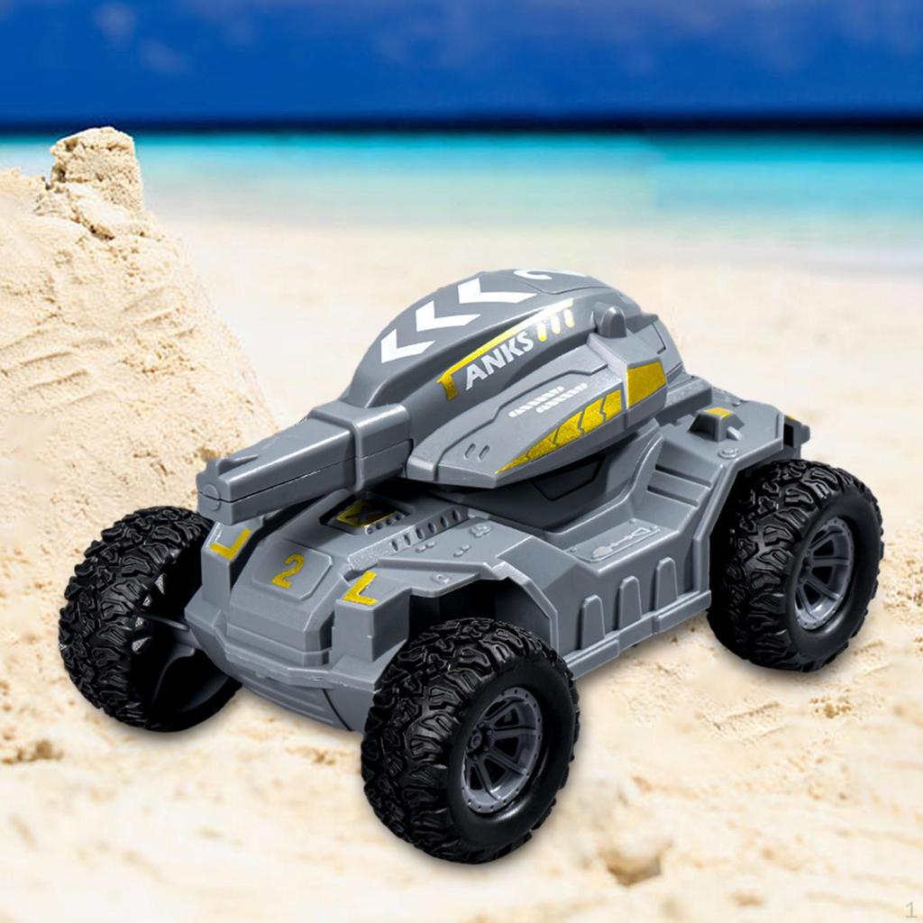 Friction Powered Truck Small Tank Pull Back Model Play for Toddlers Birthday Gifts