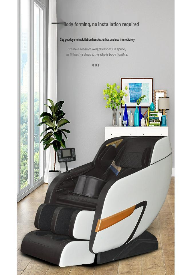 Luxury Fully Automatic Massage Chair: Smart Home Full-Body Kneading Sofa Pod