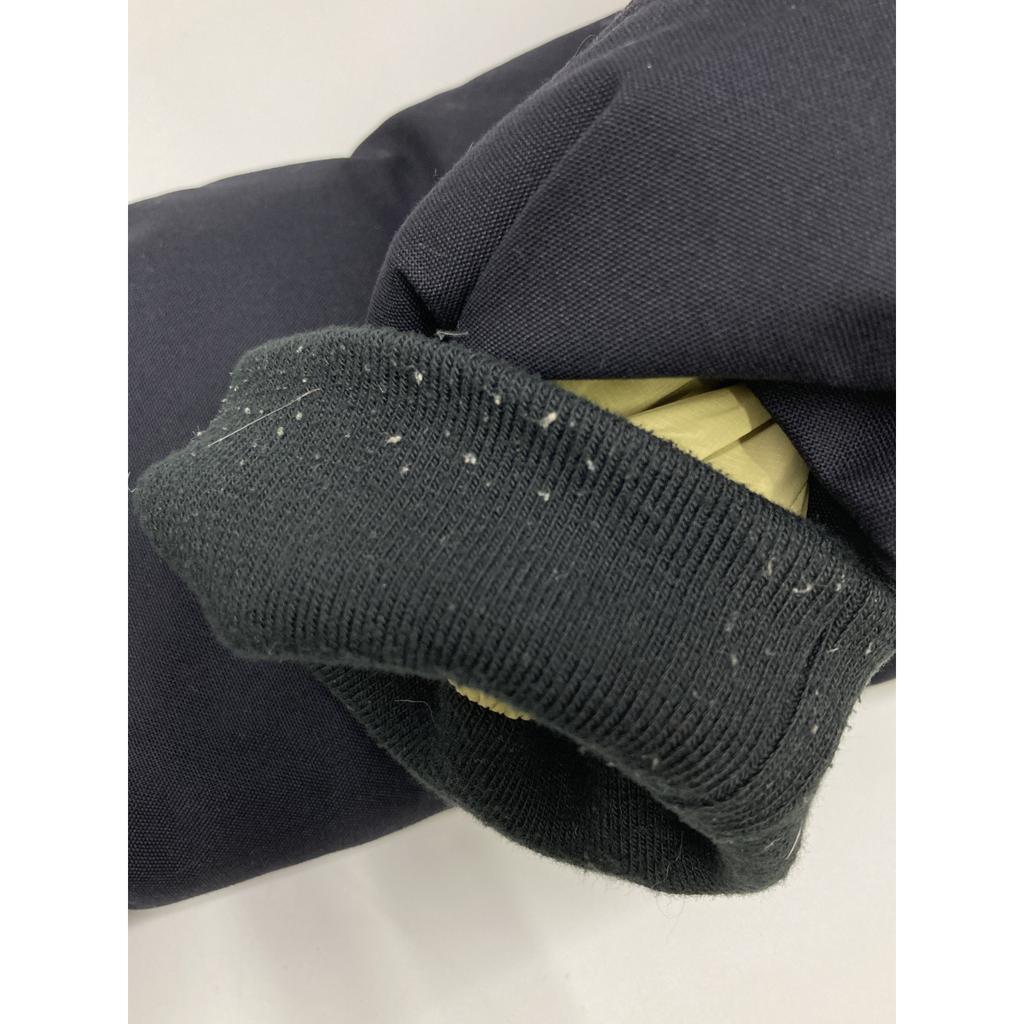 WOOLRICH 1402065 Dark Navy TETON BLIZZARD PARKA Fur Down Coat coat L blackUsed