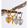 Eetit Fashion Stainless Steel Heart Drop Dangle Earrings for All Occasions Valentine's Day Gift Charm Classic Jewelry Rust Proof