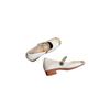 Kleine unsichtbare Innensohle zur Höhenerhöhung, quadratischer Absatz, Mary-Jane-Schuhe, neue französische Eleganz, Einzel-Schuhe