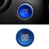 Car One-click Start Stop Button Protective 3d Engine Ignition Panel Trim For Hyundai Tucson Nx4    Hybrid N Line