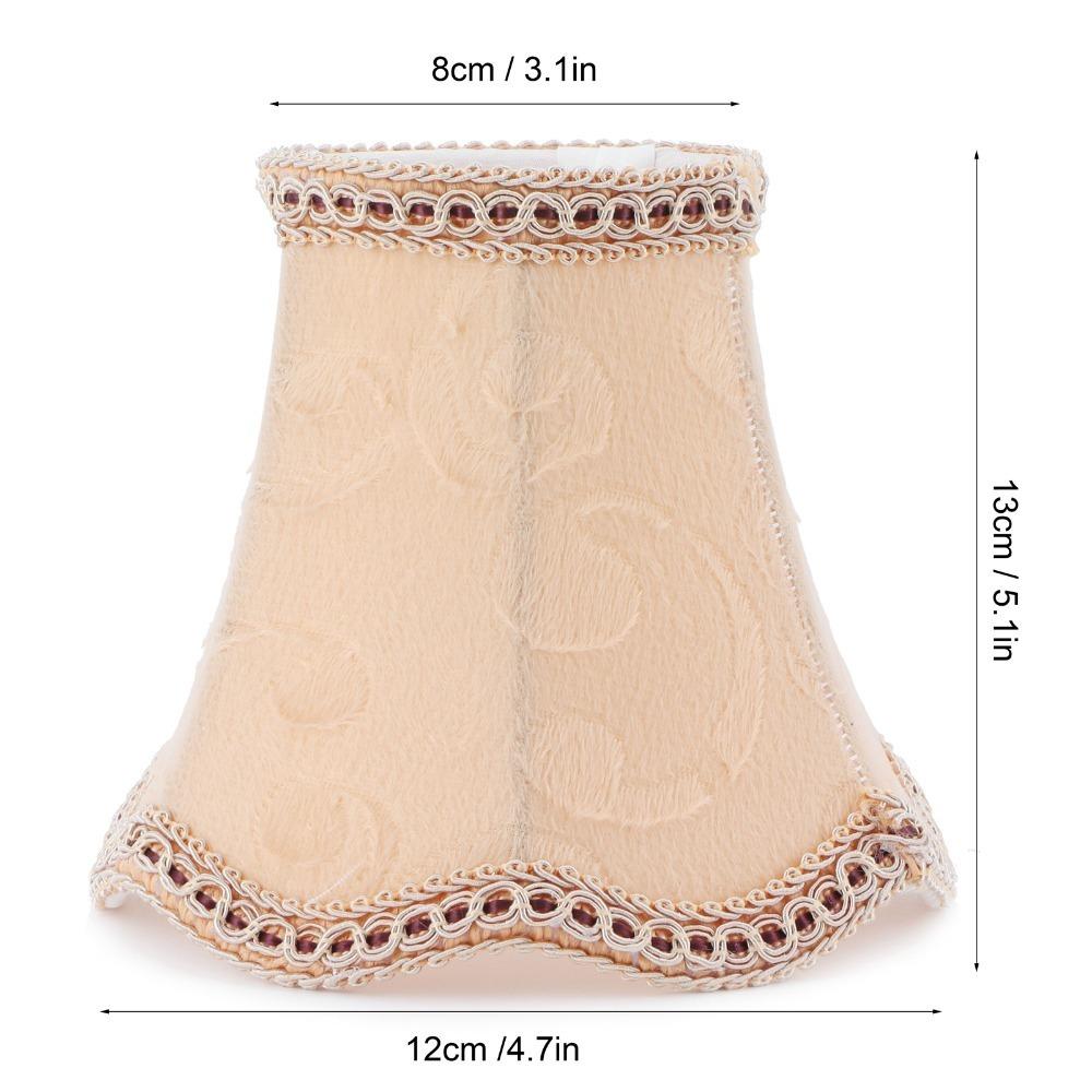 3PCS Clip On Design Lampshade Fabric Small Lamp Shades Simple Wall Lamp Shade  Floor Lamp