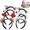 Bt21 Cartoon Cute Plush Doll Headband Suitable For Daily Use Girl'S Hair Accessory Anime Peripheral Decoration Birthday Gift