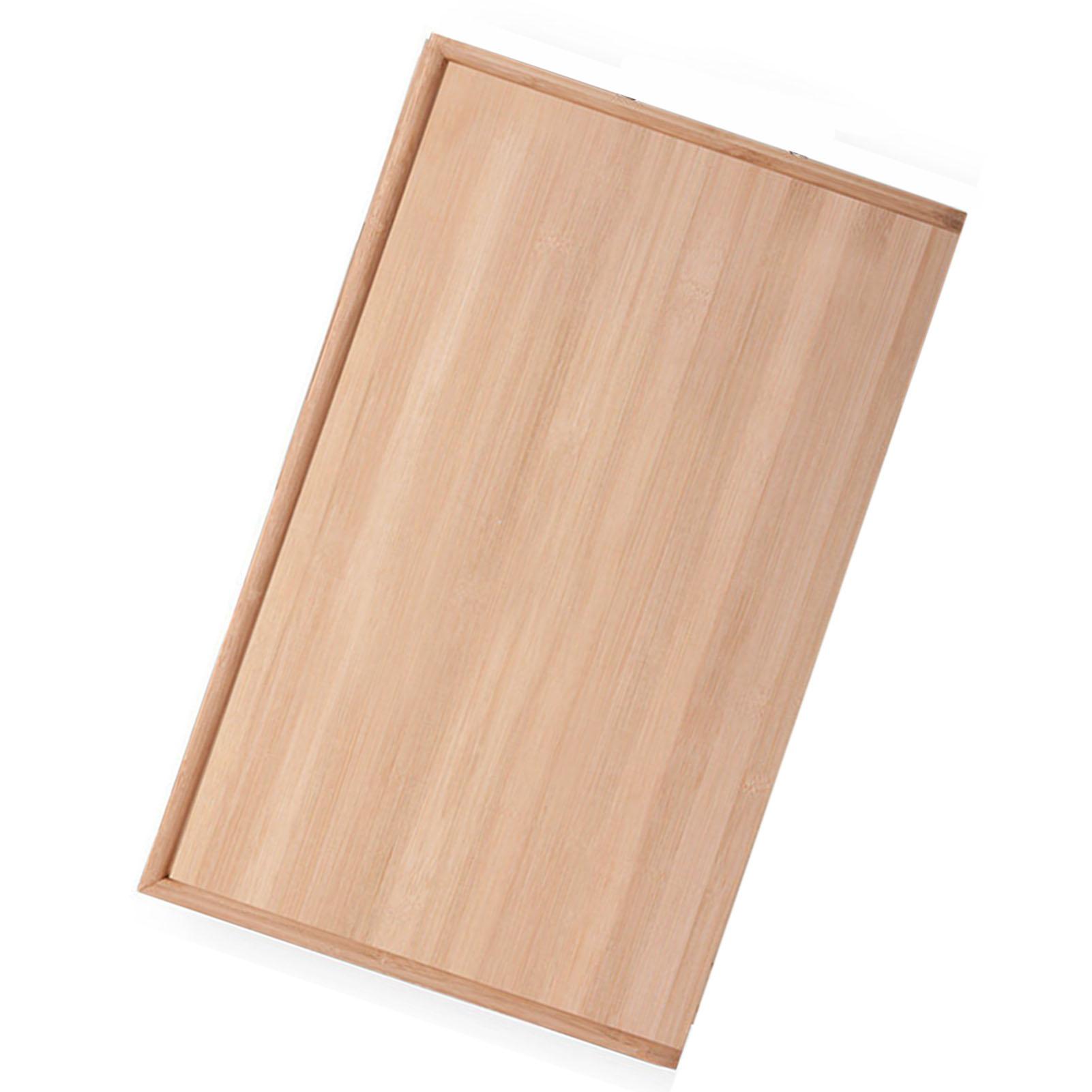 Bamboo Cutting Board for Kitchen Rectangular Dough Rolling Board Baking Cooking Supplies for Chopping Carving and Serving