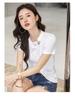 Chinese & Korean Style Slim Fit Short Sleeve Women's Cotton T-shirt - Comfortable & Versatile