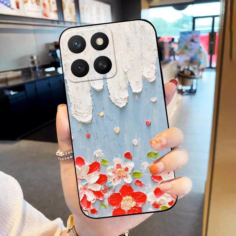 For Honor X8C Case Fashion Soft Silicone TPU Phone Case Back Cover For Honor X8C Protective Cover Fundas Coque Shockproof Bumper