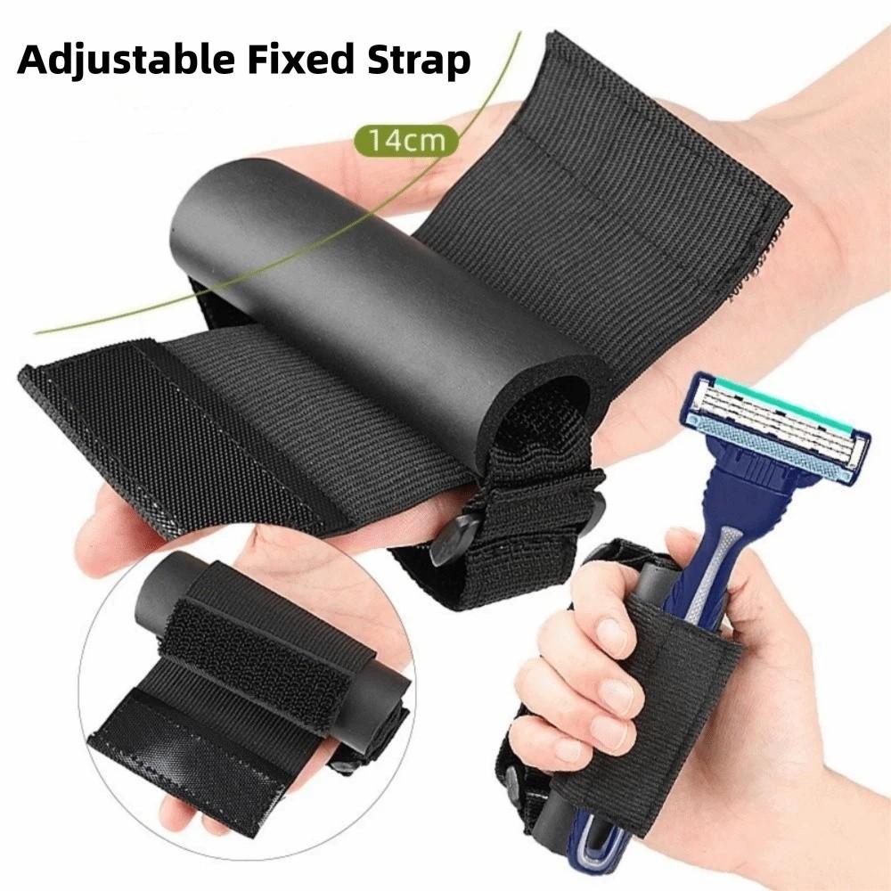 Adjustable Utensil Cuff Holder Elastic Eating Assistance Cuff Aid Utensil Cuff Hand Tremors