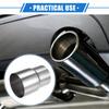 ABSOPRO Exhaust Pipe Adapter Connector 78mm ID to 90mm Universal for and Durable Stainless Silver 2 Pieces Reducer, ID, Cars, Trucks, Pickups, Steel,