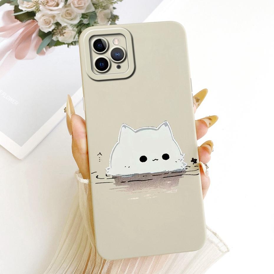 New Fashion Phone Case For iPhone 11 Pro Max iPhone11 11Pro Soft Silicone Cases For iPhone 11ProMax Shockproof Covers Bumpers