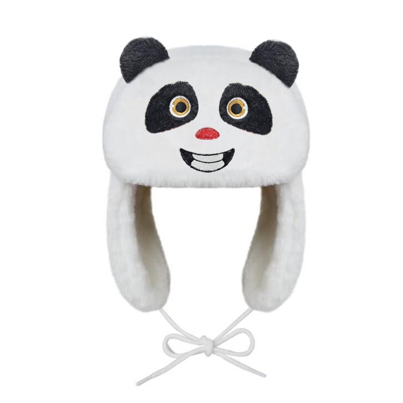 European and American Autumn and Winter Cartoon Cute Warm Ear Protection and Cold Proof Men's and Women's Hats