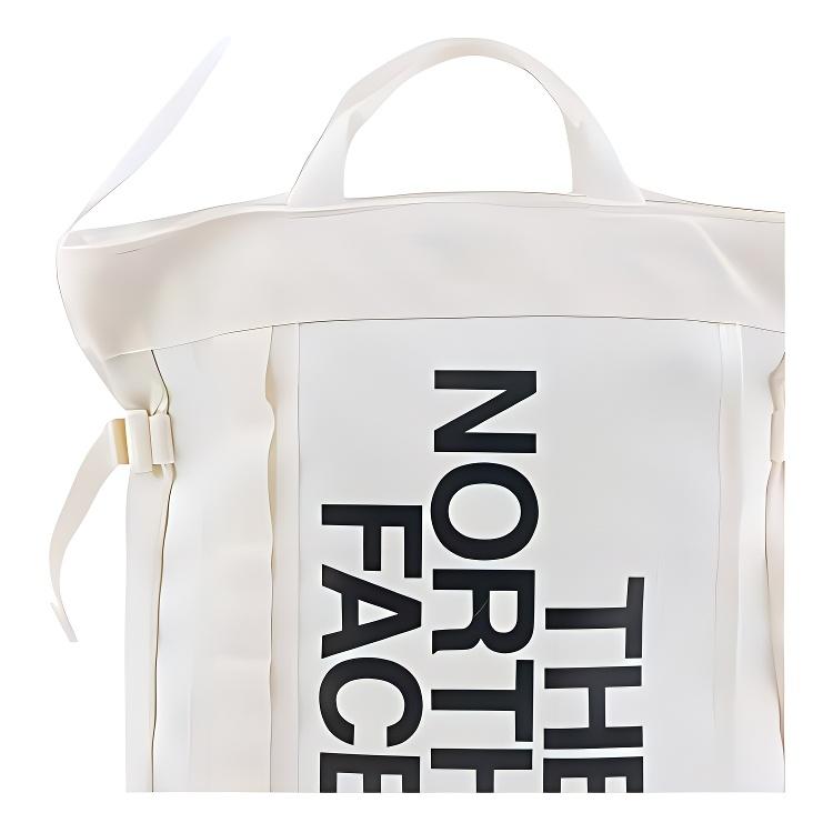 The North Face 23L Black Label Series Marke Logo Oberer Griff Bergsteigerrucksack Outdoor-Tasche Unisex-Rucksack Weiß NF0A8BK7-ROU