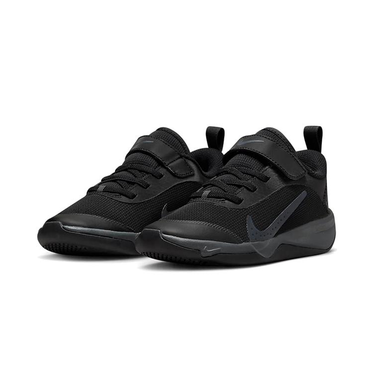 Nike Omni Multi Court Slip Resistant Abrasion Resistant Low top Kids Lifestyle Shoes Black Gray Kids' DM9026-001