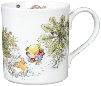 Noritake Mug 400cc My Neighbor Totoro Big Puffer Edition Microwave Safe 1 Piece Bone China Dog's 4660-1J/T97265
