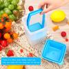 Reusable Pickle Jars - BPA Free Pickles Container with Strainer for Mess-Free Storage of Condiment Food-Easy To Open Lid Design