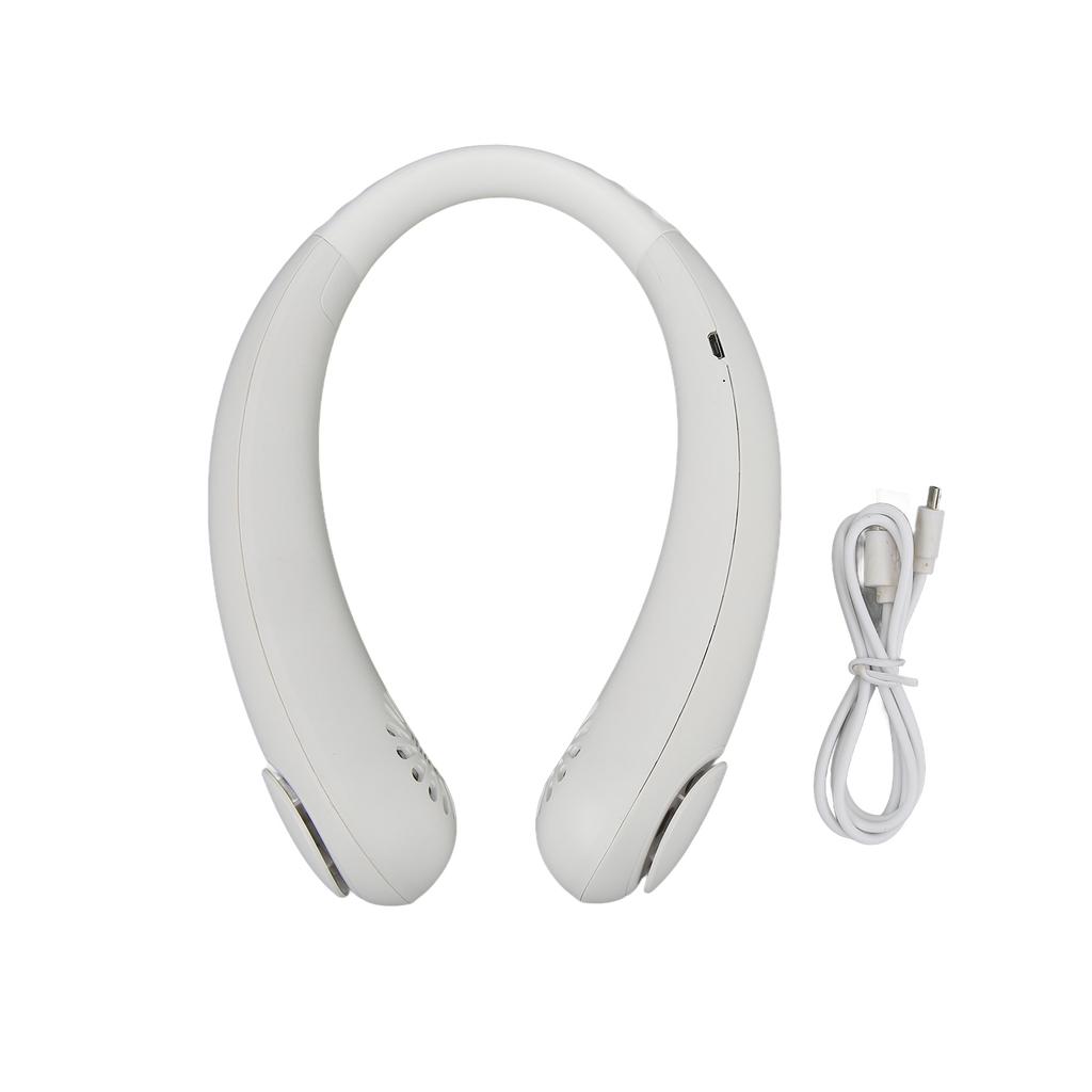 Nackenventilator Tragbarer USB-Ventilator Superleise Einstellbares Flügelblattloses Design mit Starkem Wind für den Sommer