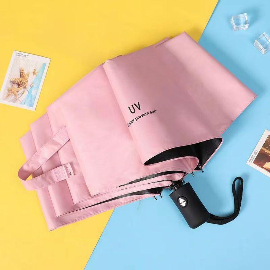 Heavy Duty Travel Umbrella with Automatic UV Protection - Windproof and Waterproof