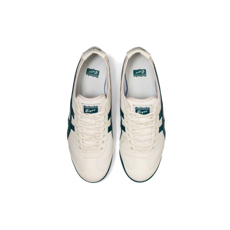 Onitsuka Tiger Unisex Mexico 66 Cream Velvet Pine Low-top Sneakers 1183B497-103