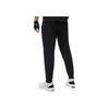 Li Ning Fitness Series Solid Color Casual Elastic Drawstring Cuffed Knitted Sports Pants Men bottoms Black AKLU069-1