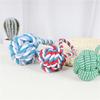 Pet Chew Rope Toy With Cotton Material For Dog And Cat Dental Training And Interactive Play