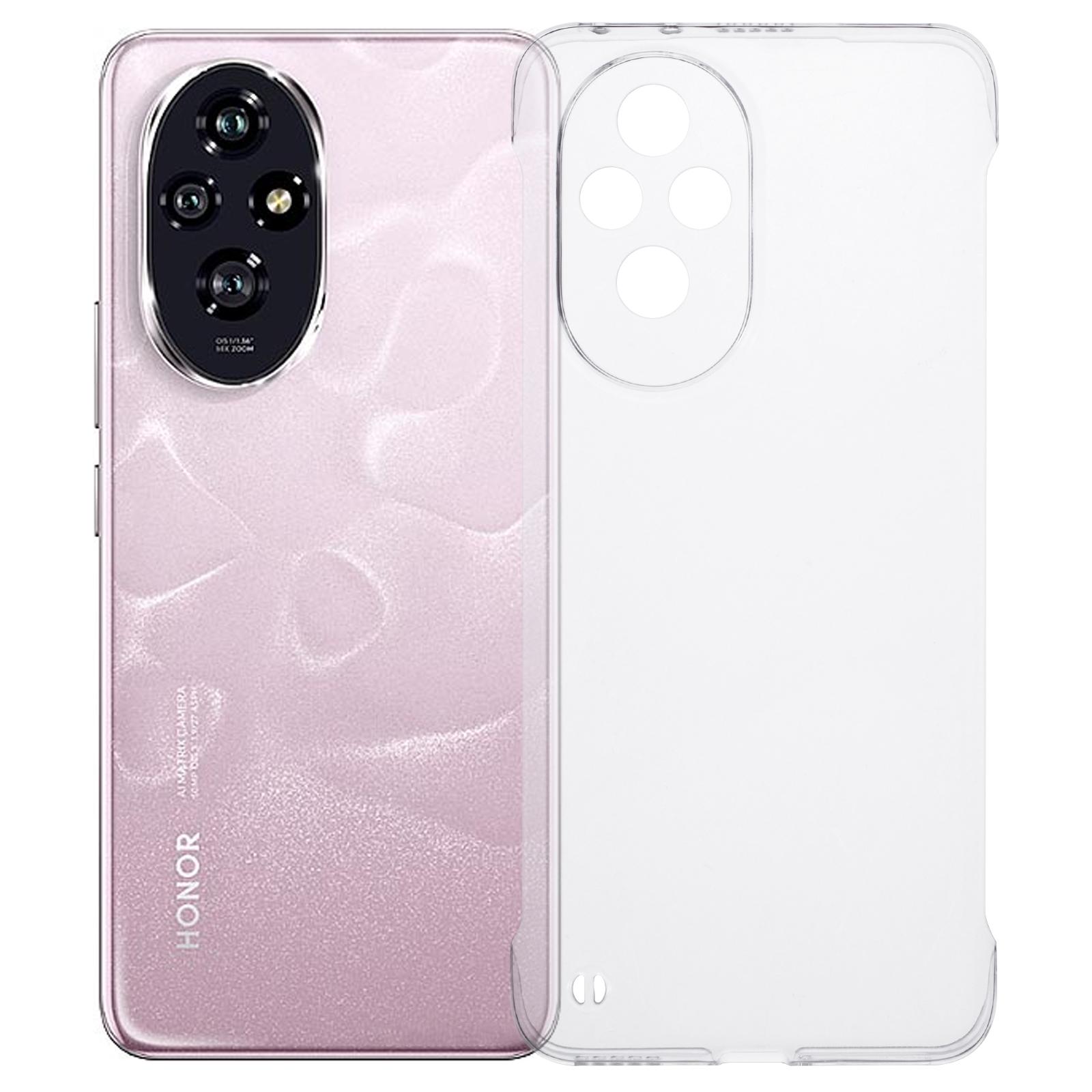 

Для Honor 200 5G чехол прозрачный противоударный безрамный жесткий чехол для телефона из ПК A